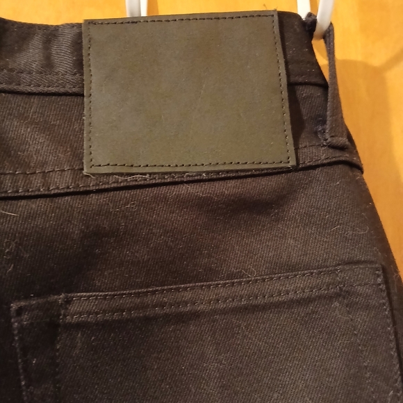 The Unbranded Brand UB355 Straight 12.5oz Black Chinos - Picture 8 of 9